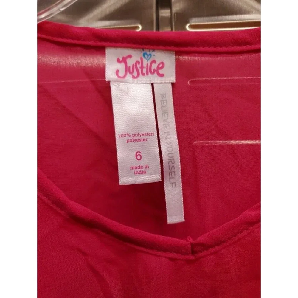 Justice girls size